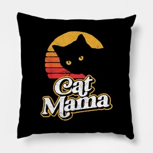 Cat mom Pillow