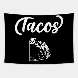 We Finish Each Other's Tacos Couple Matching Tapestry