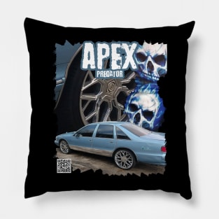 Caprice Blue Skulls Apex Predator Pillow