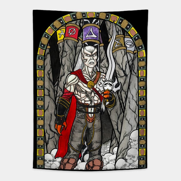 Kain The Corrupter of Nosgoth Tapestry by AnalogArtByAdam