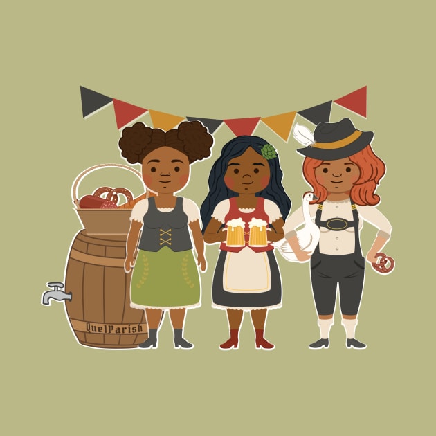 Oktoberfest Ladies by quelparish