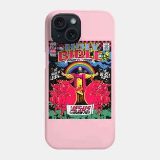 Jesus and the Demon Pigs Phone Case