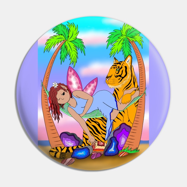 Crystal fairy and tiger friend Pin by MelanieJeyakkumar