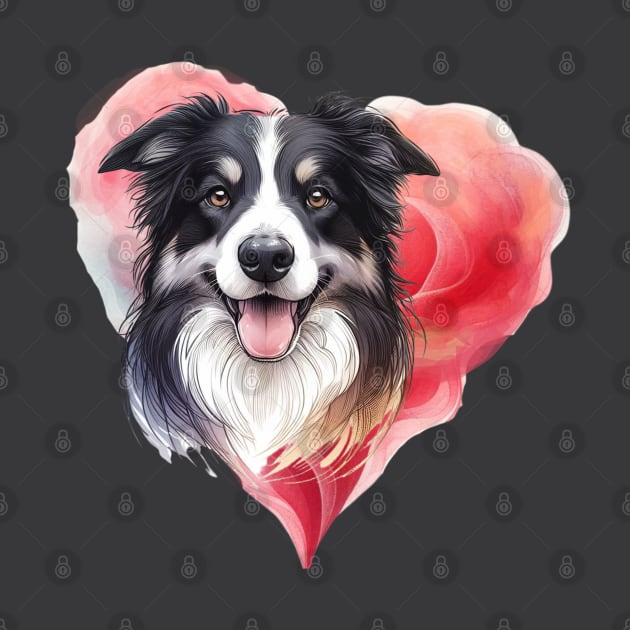 My Heart - Border Collie by ZogDog Pro