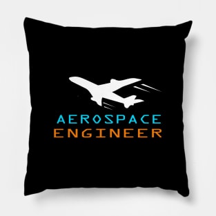 aerospace engineer tee shirt airplane engineering Pillow