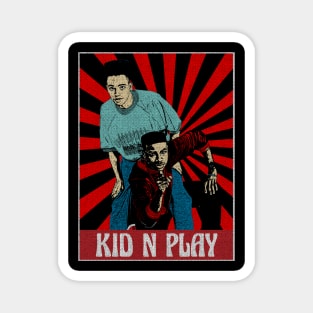 Vintage Kid N Play Pop Art Magnet