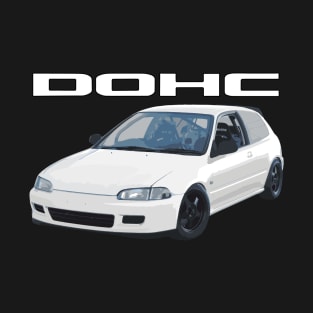 SIR II EG hatch B16 DOHC VTEC Initial D T-Shirt