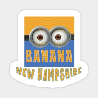 DESPICABLE MINION AMERICA NEW HAMPSHIRE Magnet