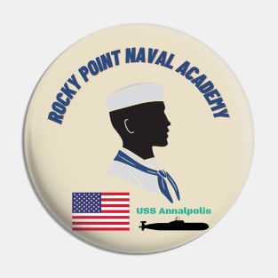 Rocky point naval academy Pin