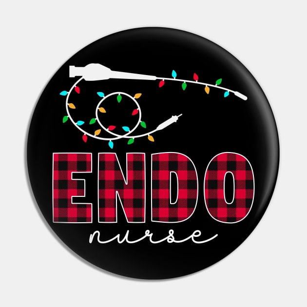 Endo Squad Endoscopy Endo Nurse Tech Christmas Pin by Krishnansh W.