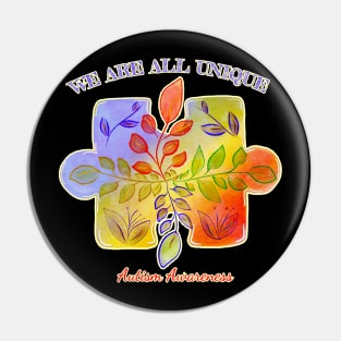 Autism Awareness Pin