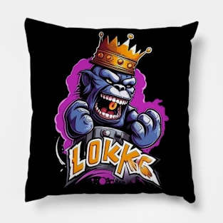 Crazy Cool Monkey Pillow