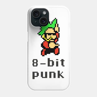 8 bit punk parody Phone Case