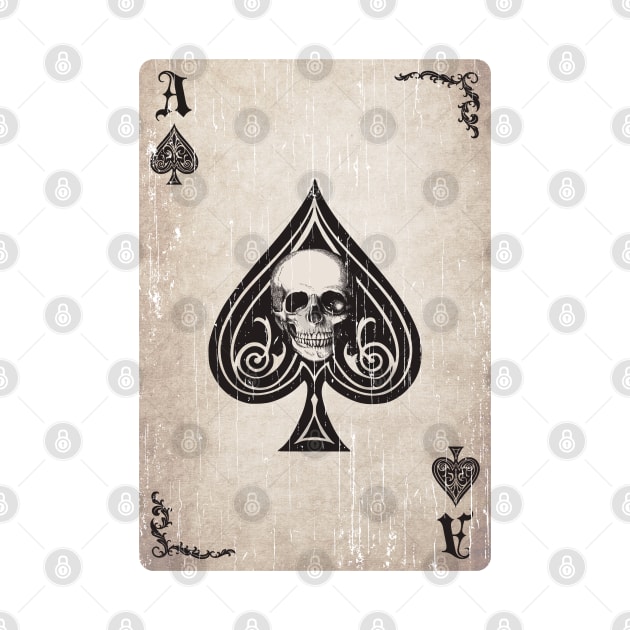 Ace of Spades Death Card by Beltschazar