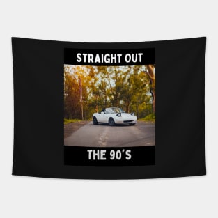 Straight Out The 90's - Miata Design Tapestry