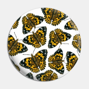 Painted lady butterfly pattern Pin