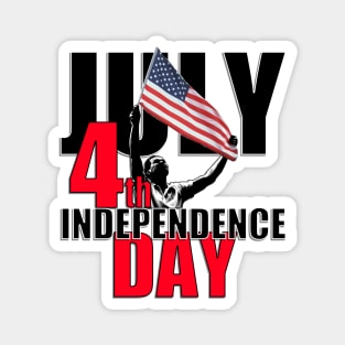 USA Flag T-shirt,USA Independence day on July 4 celebration Products Magnet