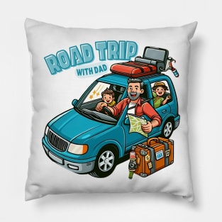 Road trip with Dad Pillow