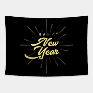 Happy New Year Tapestry