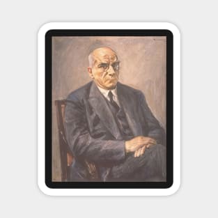 portrait of otto braun 1932 - Max Liebermann Magnet