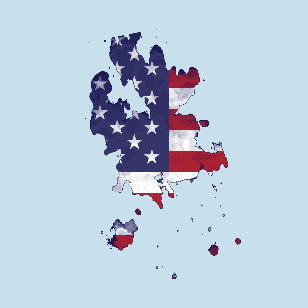 American Flag - Art by malaqueen