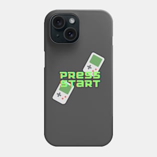 Retro Press Start Gamer Apparel Phone Case