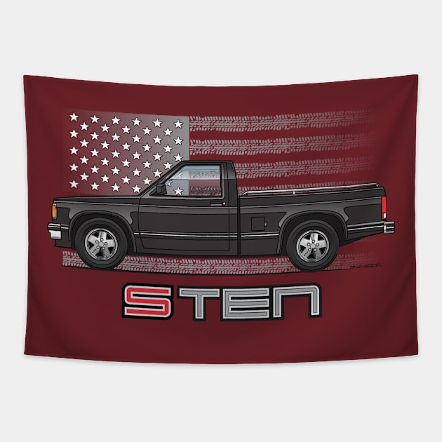 USA Black Tapestry by JRCustoms44