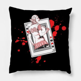 Ill Con CardGirl Tee Pillow