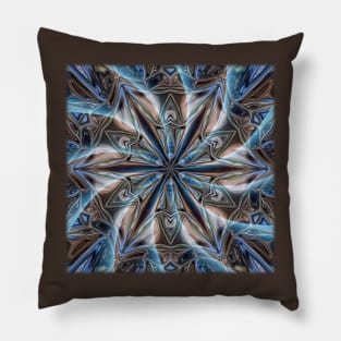 Slipping Into Blue Dreams Pillow