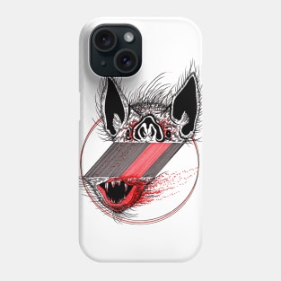 Crazed Bat Phone Case