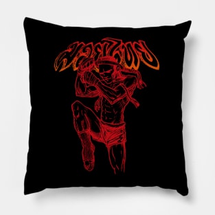 muaythai fighter 4 Pillow