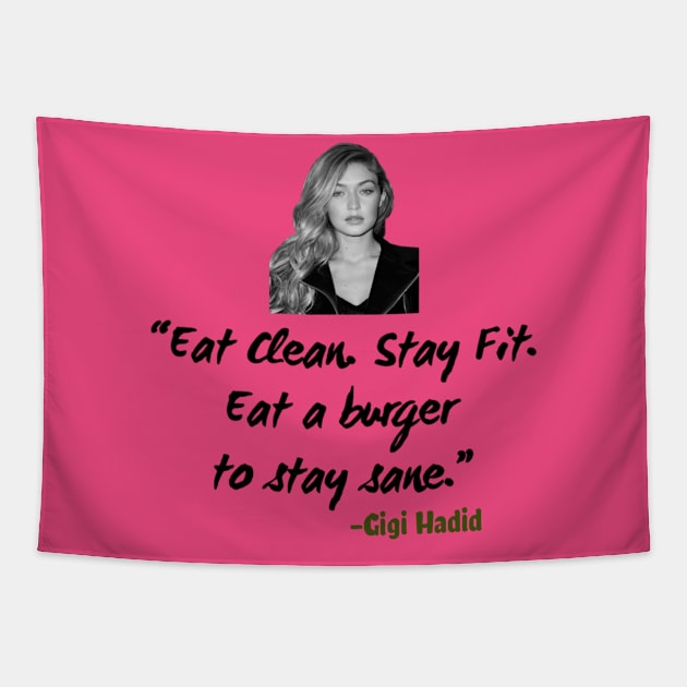 Unique Gigi Hadid Tapestry by BrinySaltyMerch_co