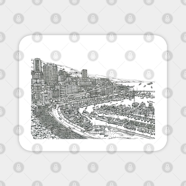 Monaco Magnet by valery in the gallery