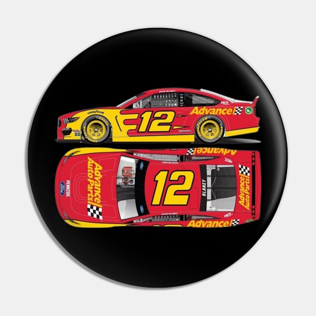 Retro Blaney Pin by Defective Cable 