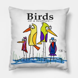 Birds of a feather Pillow