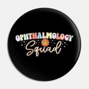 Womens Squad Eye Optometry Students Pin