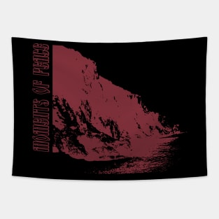 Moments of Peace (Red) Tapestry