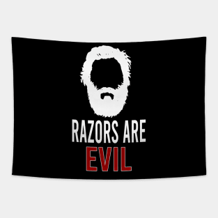 Hipster razor Tapestry