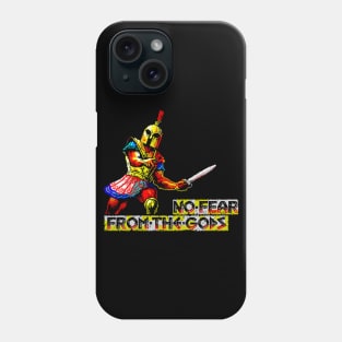 No Fear From the Gods 8 Bit Art Phone Case