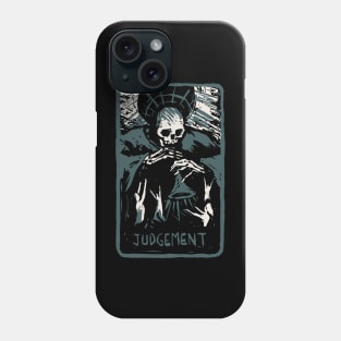 Judgement Skeleton Skull Tarot Card Phone Case