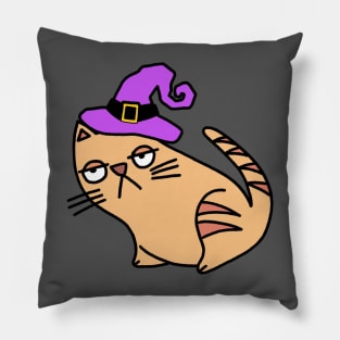 Halloween fat funny cat! Pillow