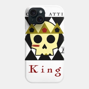 King Skull Logo Tee Phone Case