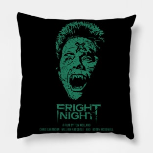 Fear and horror in a Vampire Fright Night Pillow