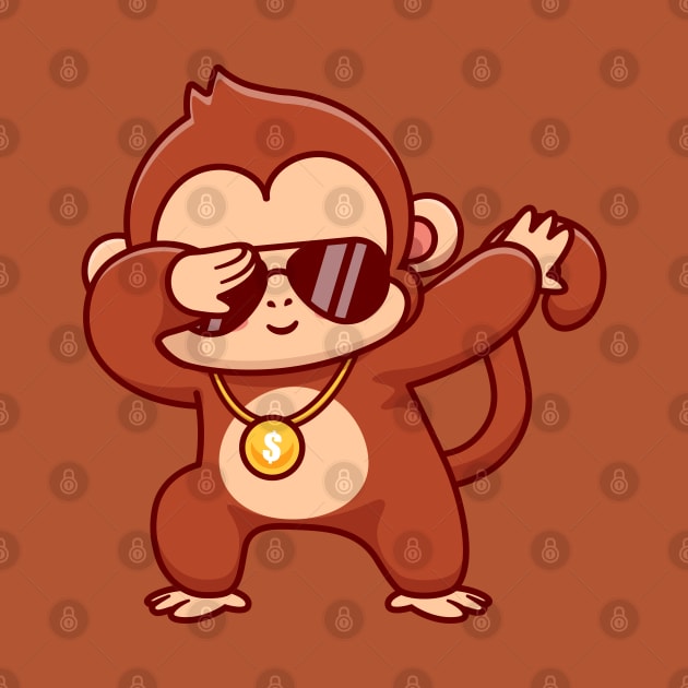 Cool monkey by PG