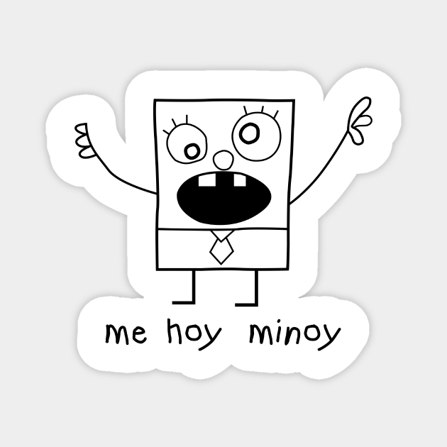 Doodlebob Spongebob Aimant Teepublic Fr