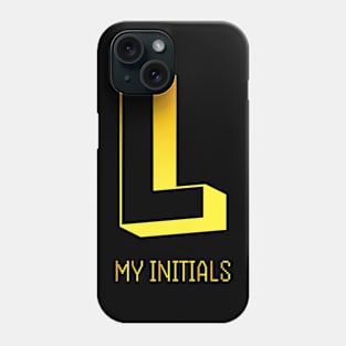 Letter L Letter Art Phone Case