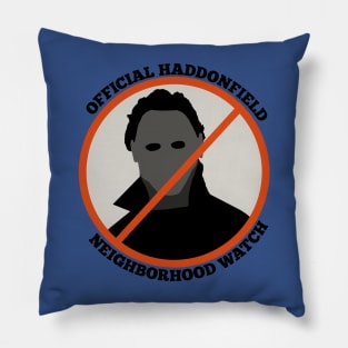 Haddonfield Neighborhood Watch Pillow