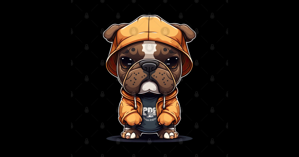 Boxer rapper - Dog - Sticker | TeePublic