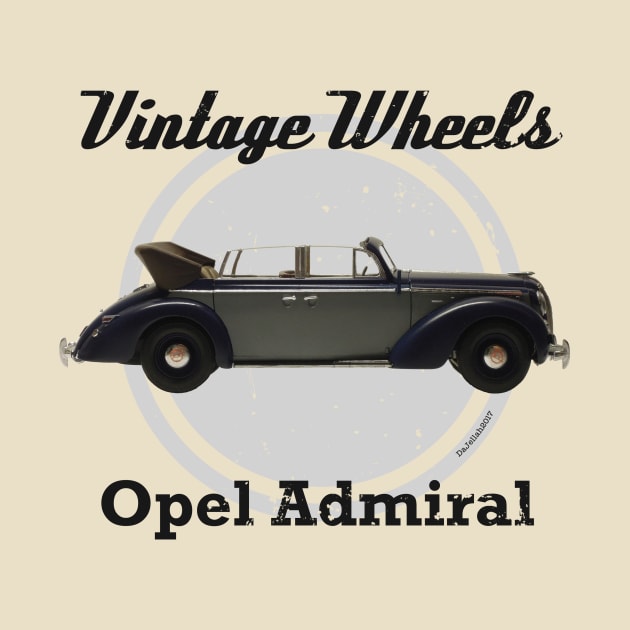 Vintage Wheels - Opel Admiral by DaJellah