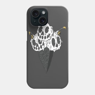 Old School Ice Scream (White) Phone Case